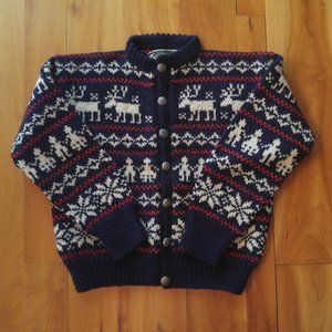 Norsk Husflid Handknitted Child's Unisex Sweater